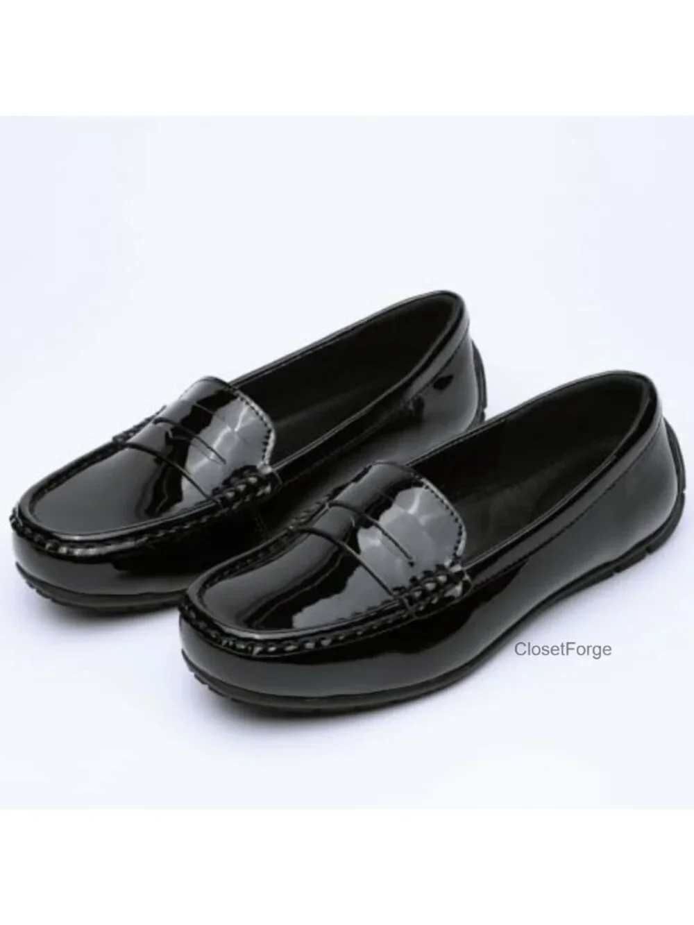Women's Leather Loafers Slip On Casual Dress Shoes Lightweight Driving Mocs